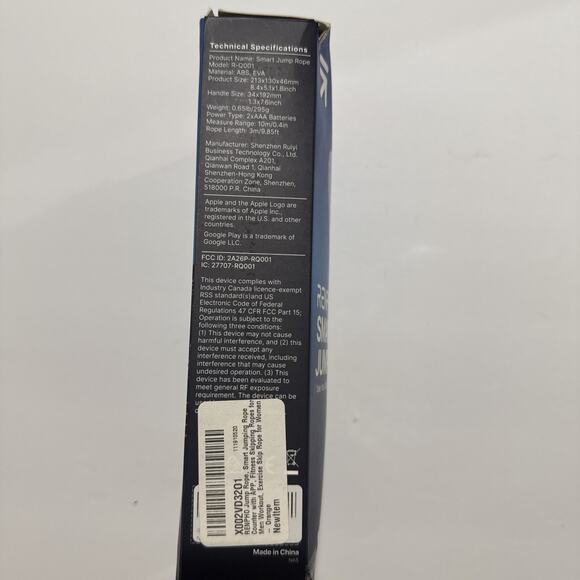 RENPHO Smart Jump Rope Open Box - Picture 5 of 6